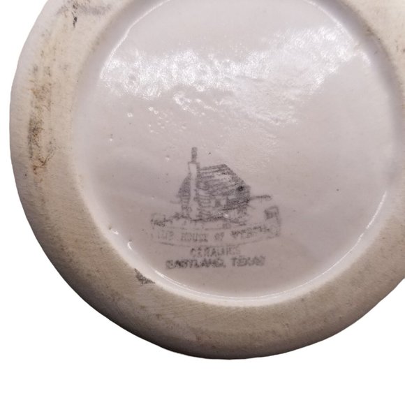 VTG Kitchen Canister OLD ENGLISH BISCUIT JAR 1975 The House of Webster Flowers - Picture 8 of 12